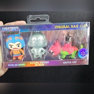 NIB He-Man Backpack Clips